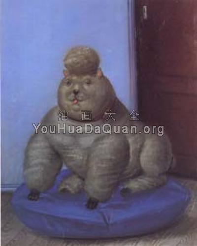Fernando Botero painting - 费尔南多·博特罗